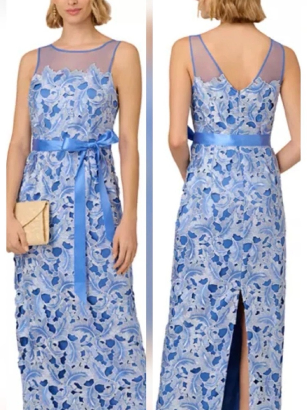 Adrianna Pappell Tonal Lace dress